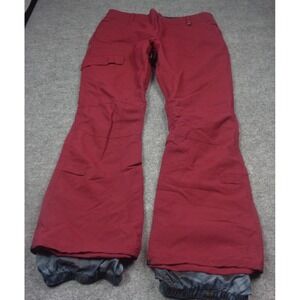 686 Pants Mens L Maroon Infidry 15k Waterproof 15K Breathable Ski Snowboard